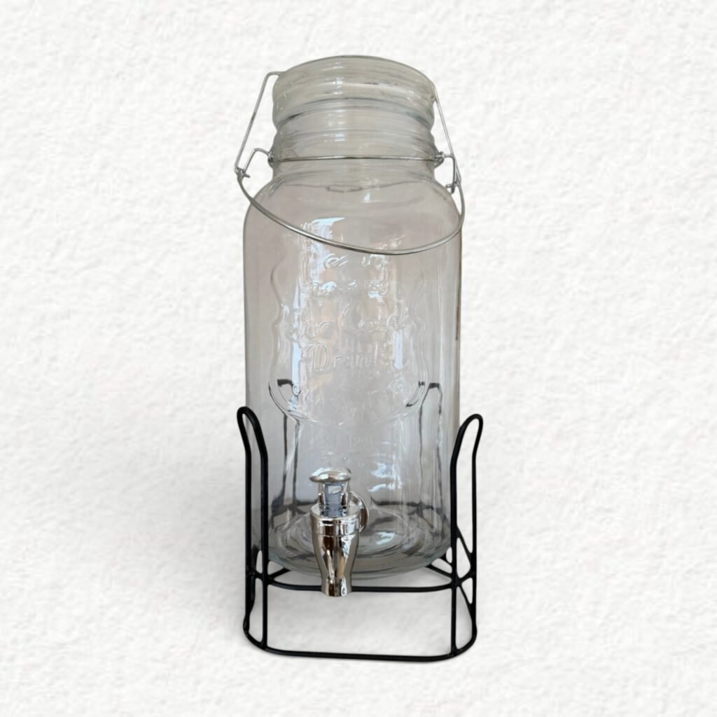 Getränkespender - Glas (4 Liter)