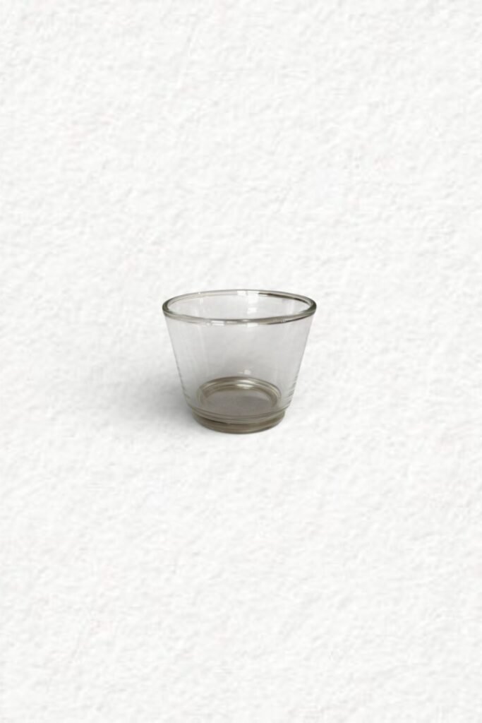 Teelichthalter - Glas (H6 cm)