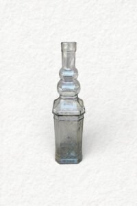 Flaschenvase - Glas gemustert