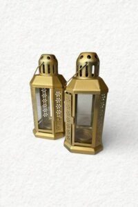 Laterne - gold (H23 cm)