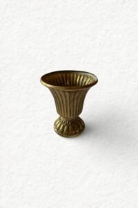 Pokalschale - Vintage gold (H10 x 8,5 cm)